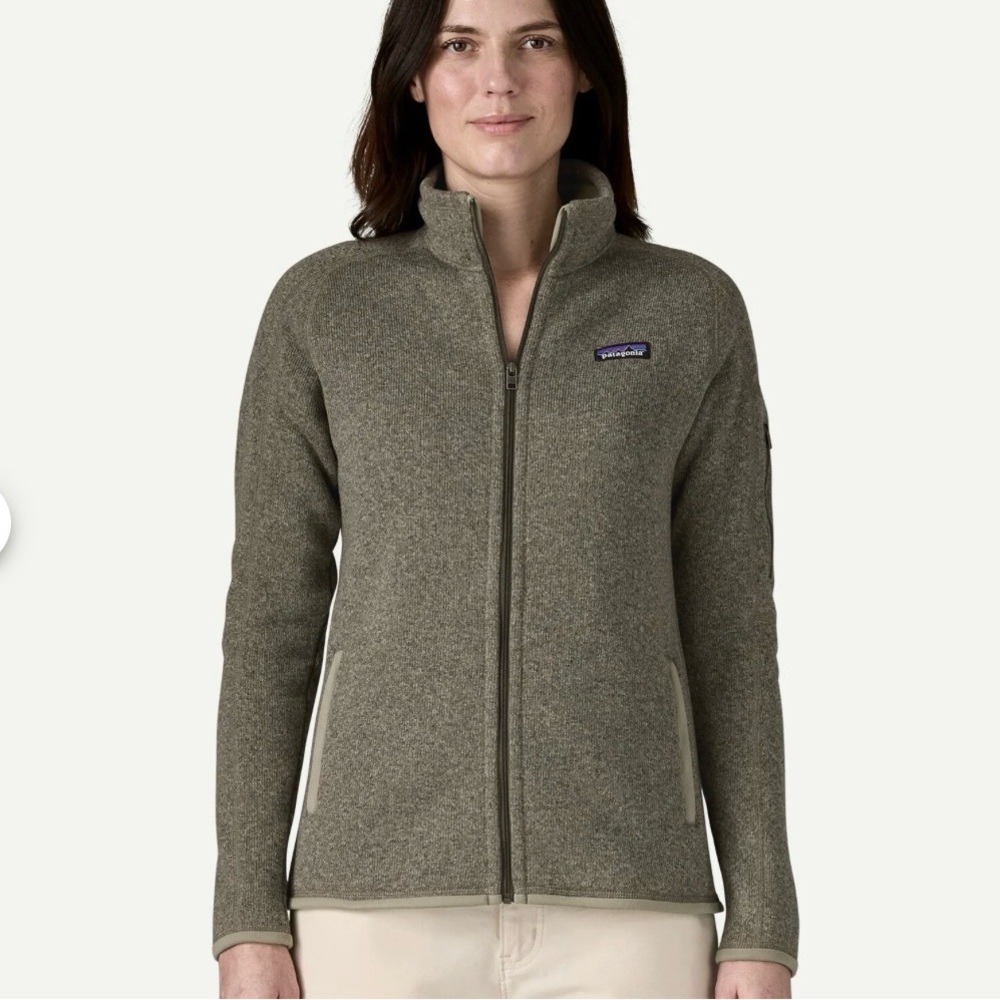 Patagonia Women's Better Sweater Green Fleece Jacket XL